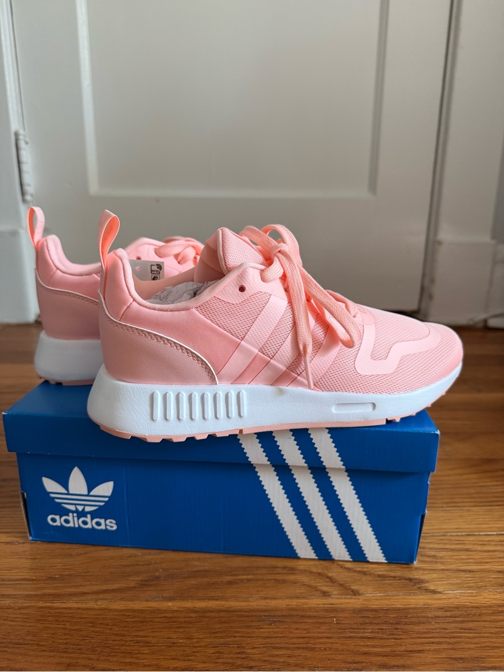 Adidas multix Women's Peach Pink Sneakers